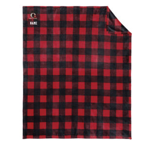 CMS Ski Trip Port Authority Ultra Plush Blanket-Buffalo Plaid