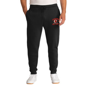 CMS Ski Trip Men Core Fleece Pocketed Jogger- Black