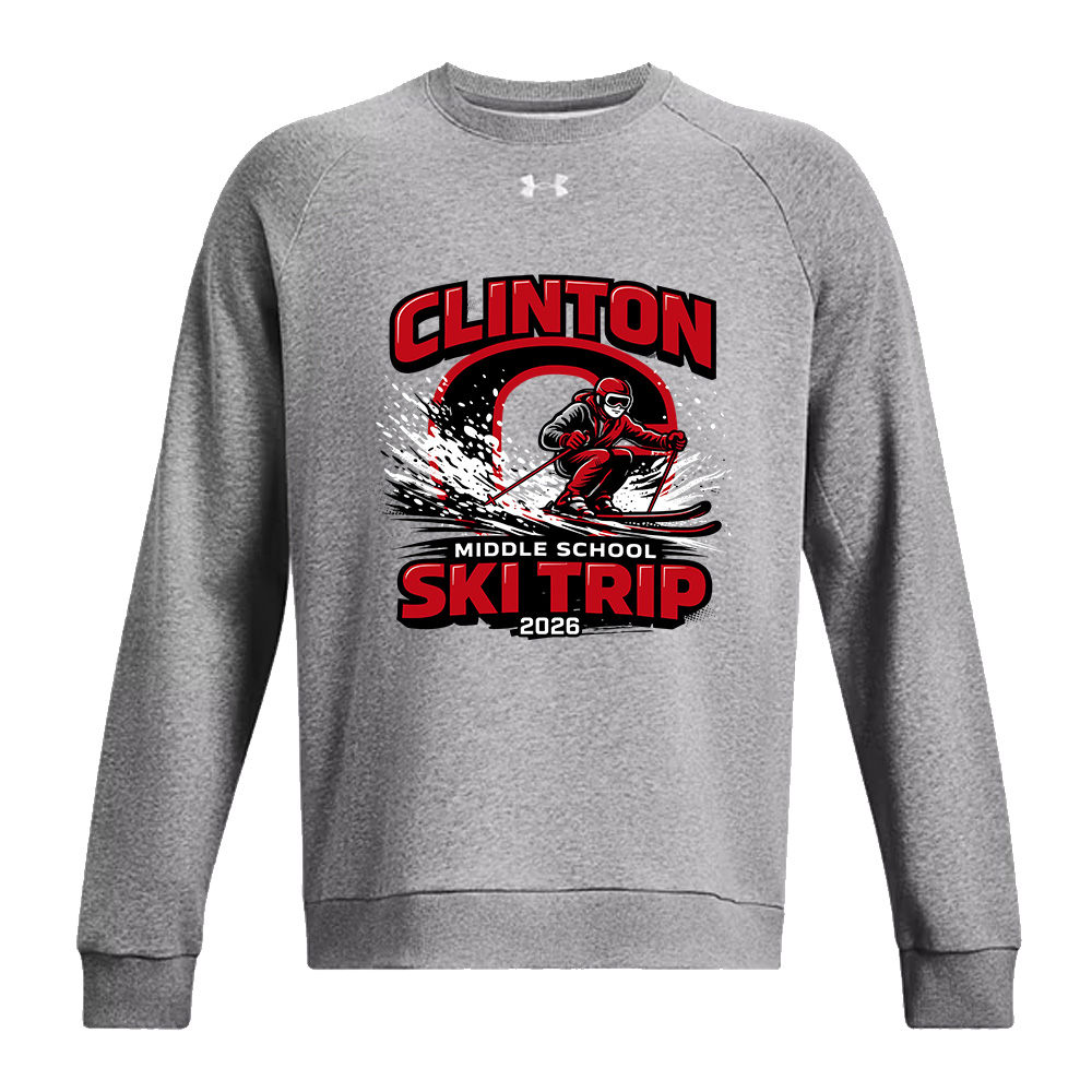 CMS Ski Trip Under Armour UA Rival Fleece Crewneck Sweatshirt-Castle Rock