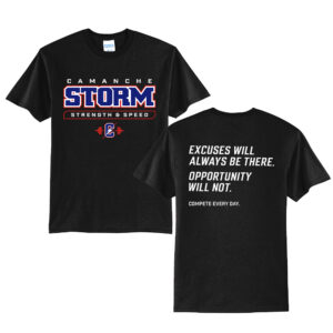Storm Strength Speed Unisex Short Sleeve Tee-Black