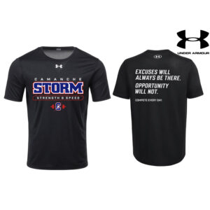 Storm Strength Speed Under Armour short sleeve Men’s Team Tech Tee-Black