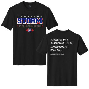Storm Strength Speed District Perfect Blend CVC Tee Unisex-Black