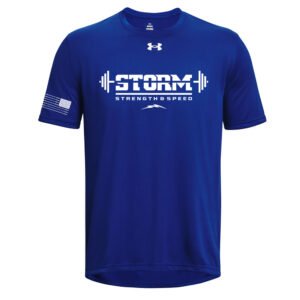 Storm Strength Speed Under Armour short sleeve Men’s Team Tech Tee-Royal