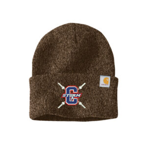 Storm Strength Speed Carhartt Acrylic Watch Cap 2.0 beanie stocking cap with cuff-Dark Brown Sandstone