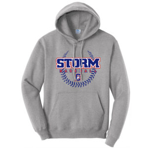 Storm BB Unisex Classic Core weight Cozy Pullover Hooded Sweatshirt-Athletic Heather