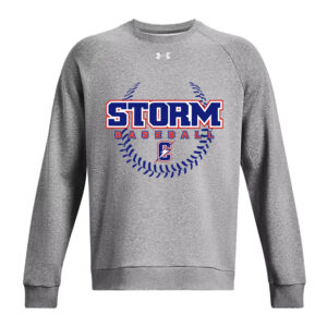 Storm BB Under Armour UA Rival Fleece Crewneck Sweatshirt-Castlerock