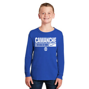 Storm BB Youth Cotton Long Sleeve Tee-Royal