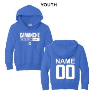 Storm BB Youth Fleece Hooded Sweatshirt-Royal