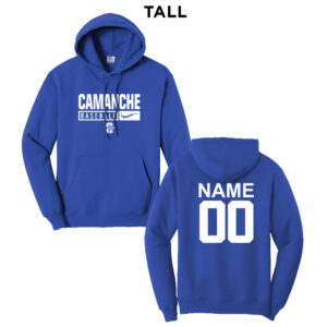 Storm BB Tall Fleece Hooded Sweatshirt-Royal