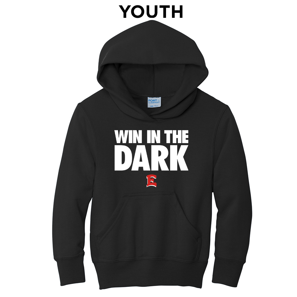 DM East Football Youth Fleece Hooded Sweatshirt-Black