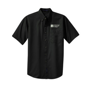 EICC Port Authority Short Sleeve Twill Shirt Men-Black