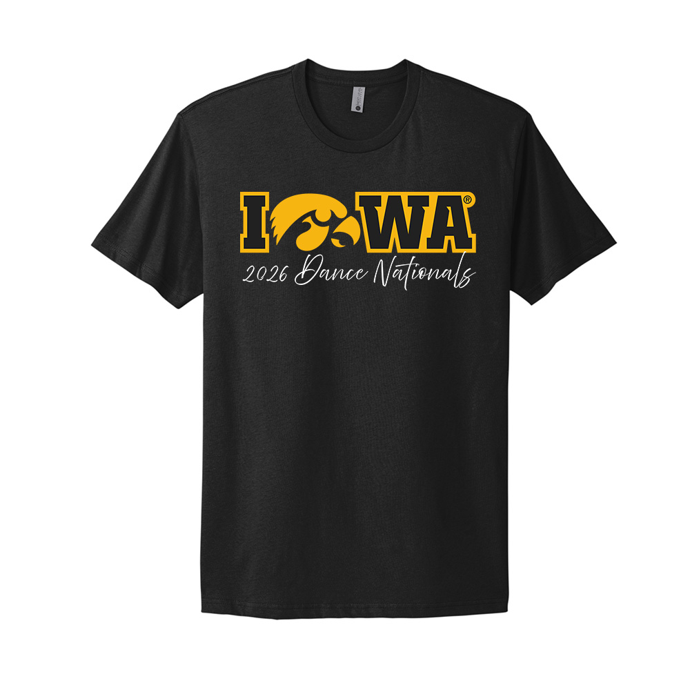 Iowa Dance Unisex Premium Short Sleeve Tee-Black
