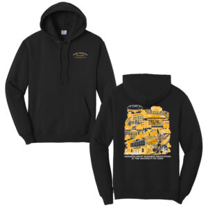 Hawkeye Sport Business Unisex Fleece Hooded Sweatshirt-Black