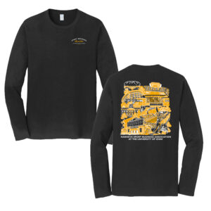 Hawkeye Sport Business Unisex Fan Favorite Long Sleeve Tee-Black