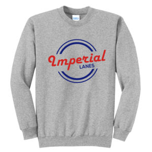 Imperial Lanes Unisex Fleece Crewneck Sweatshirt-Athletic Heather