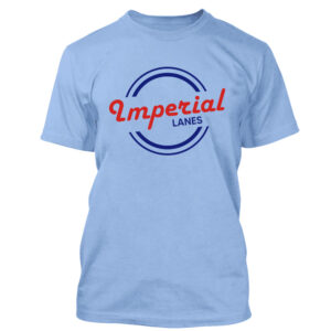 Imperial Lanes Unisex Short Sleeve Tee-Carolina Blue