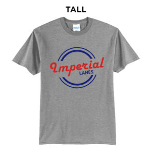 Imperial Lanes Tall Short Sleeve Tee-Athletic Heather