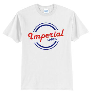 Imperial Lanes Unisex Short Sleeve Tee-White
