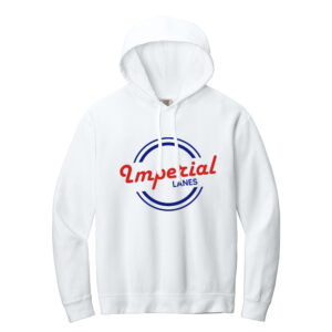 Imperial Lanes Comfort Colors Unisex Lightweight Hooded Sweatshirt-White