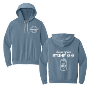 Imperial Lanes Comfort Colors Unisex Lightweight Hooded Sweatshirt- Blue Jean