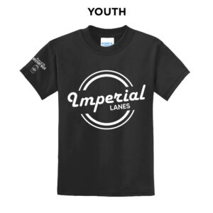 Imperial Lanes Youth Short Sleeve Tee-Black