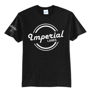 Imperial Lanes Unisex Short Sleeve Tee-Black