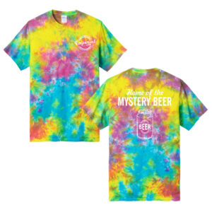 Imperial Lanes Unisex Port Company Crystal Tie-Dye Tee-Jeweltone Colorburst