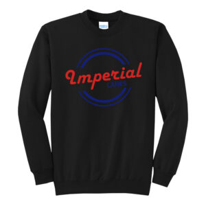 Imperial Lanes Unisex Fleece Crewneck Sweatshirt-Black