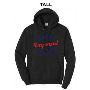 Imperial Lanes Tall Fleece Hooded Sweatshirt-Black
