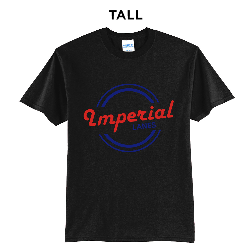 Imperial Lanes Tall Short Sleeve Tee-Black