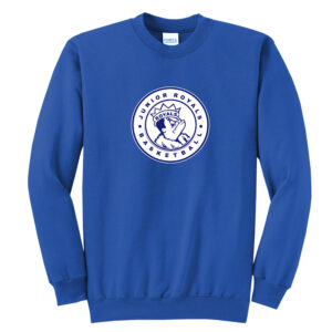 Larkin JR BB Unisex Fleece Crewneck Sweatshirt-Royal