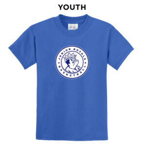 Larkin JR BB Youth Short Sleeve Tee-Royal