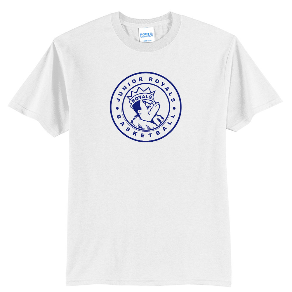 Larkin JR BB Unisex Short Sleeve Tee-White