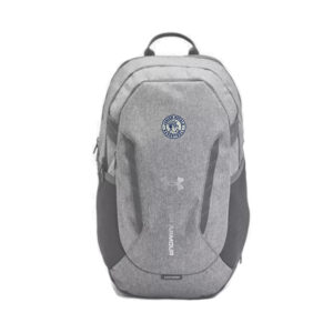 Larkin JR BB Under Armour Hustle 6.0 Team Backpack -Castlerock Grey
