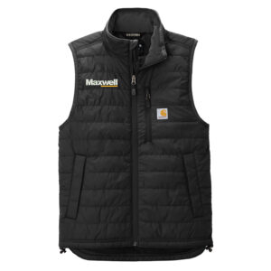 Maxwell Construction Carhartt Men Gilliam Vest-Black
