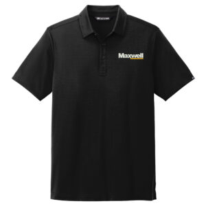 Maxwell Construction TravisMathew Bayfront Solid Polo Men-Black