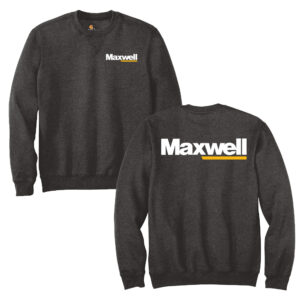 Maxwell Construction Carhartt Unisex Midweight Crewneck Sweatshirt-Carbon Heather