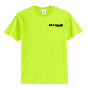 Maxwell Construction Unisex Short Sleeve Tee-Safety Green