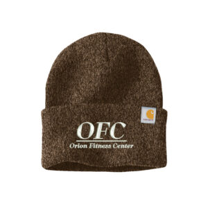 OFC Carhartt Acrylic Watch Cap 2.0 beanie stocking cap with cuff-Dark Brown Sandstone