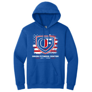 OFC Unisex Fleece Hooded Sweatshirt-Royal