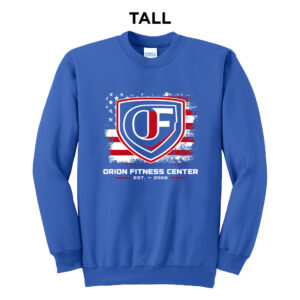 OFC Tall Fleece Crewneck Sweatshirt-Royal