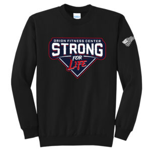 OFC Unisex Fleece Crewneck Sweatshirt-Black