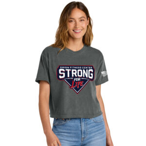 OFC Comfort Colors Women’s Heaveweight Boxy Fit Slightly Cropped T-Shirt-Pepper