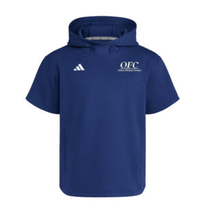 OFC Adidas Dugout NWV Short Sleeve Hoodie- NAVY