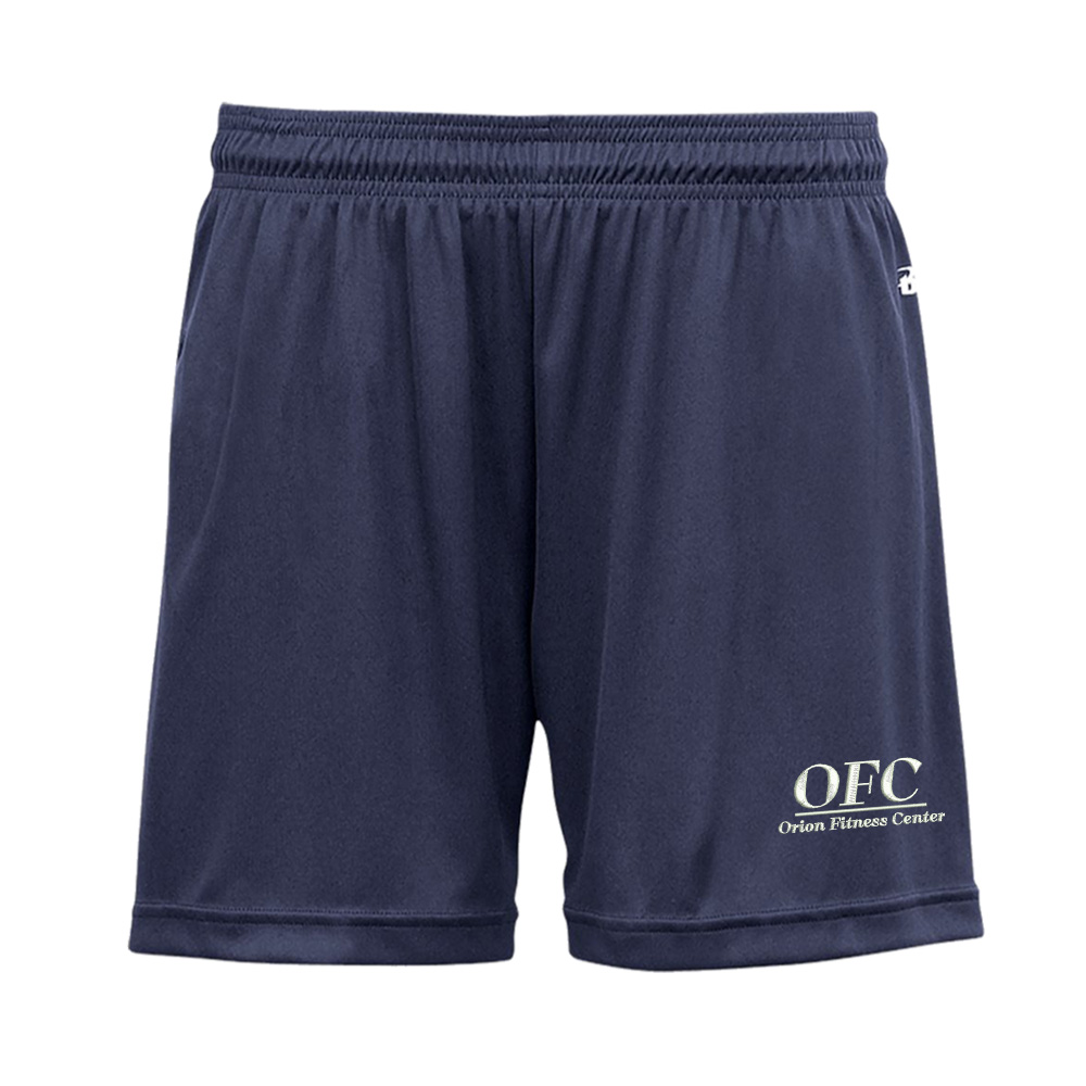 OFC Badger - B-Core Women's 5" Inseam Shorts-Navy