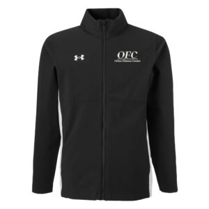OFC Under Armour UA Rival Stretch Woven Men’s Full Zip-Black (S, L, XL, 2x)