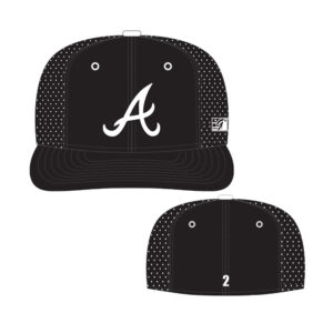 19. QCA Knights The Game Perforated GameChanger Cap-Low Pro Crown-Black