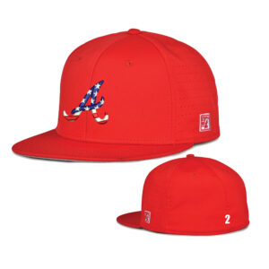 20. QCA Knights The Game GameChanger Perforated Cap-Pro Crown-Red