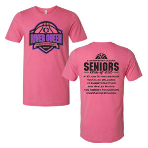 River Queen Senior BB Unisex Premium Short Sleeve Tee-Heather Charity Pink