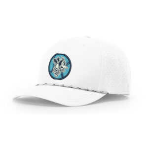 St Ambrose Softball Richardson Laser PERF Performance Rope Cap-White/White Black